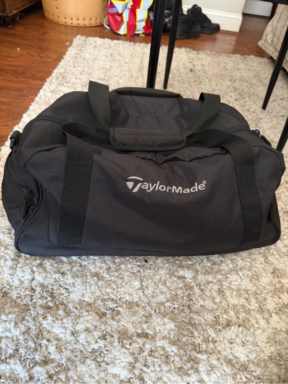 Vintage Taylor Made Duffle Bag Golf Black